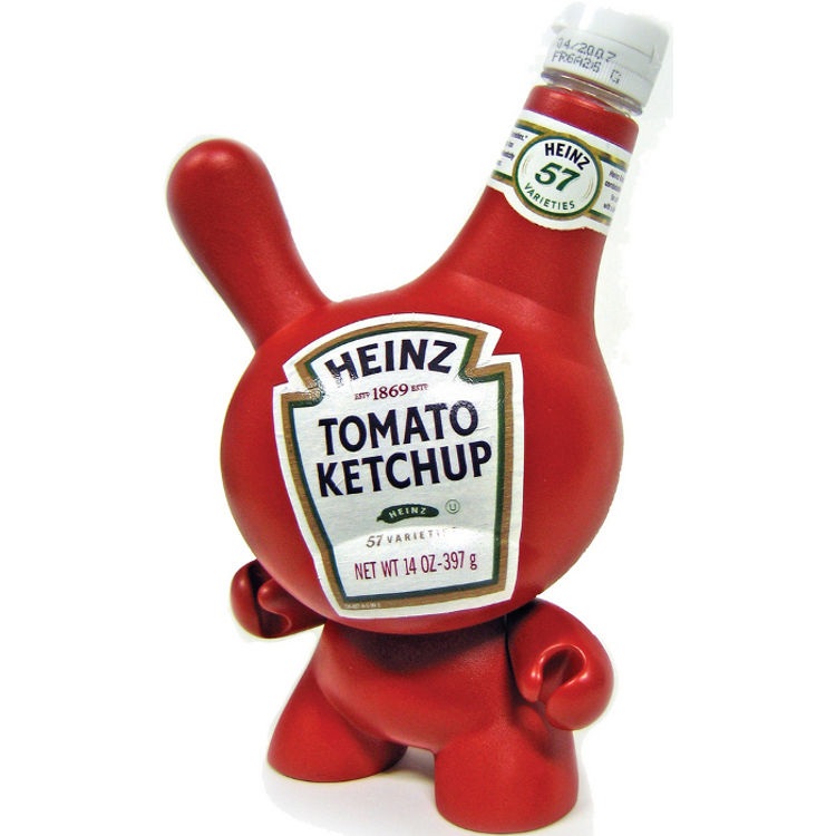 Heinz Ketchup Dunny by Sket One