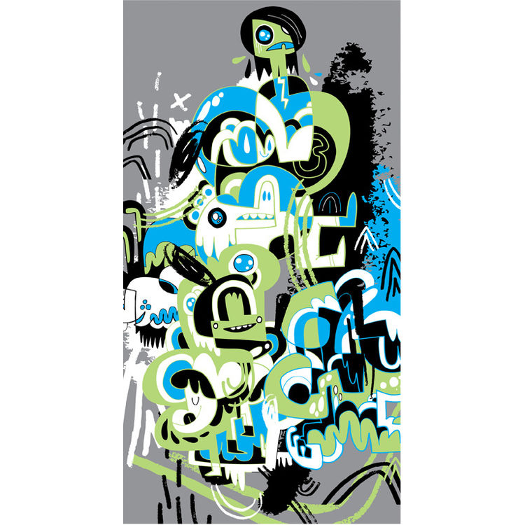 Haiti Earthquake Relief by Jon Burgerman