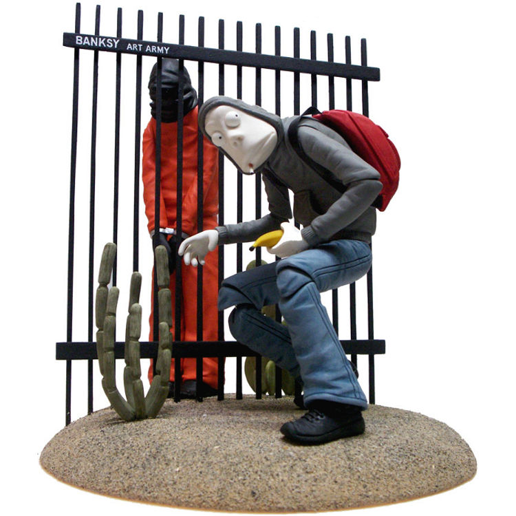 Banksy - 3 by Mike Leavitt
