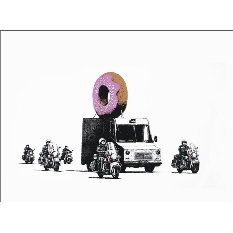 Donuts - Strawberry by Banksy