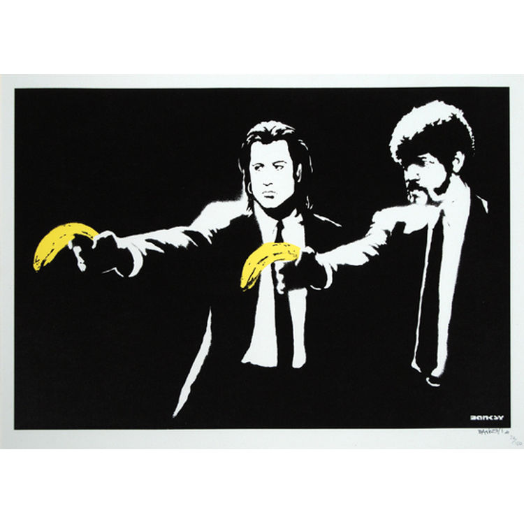 Pulp Fiction by Banksy