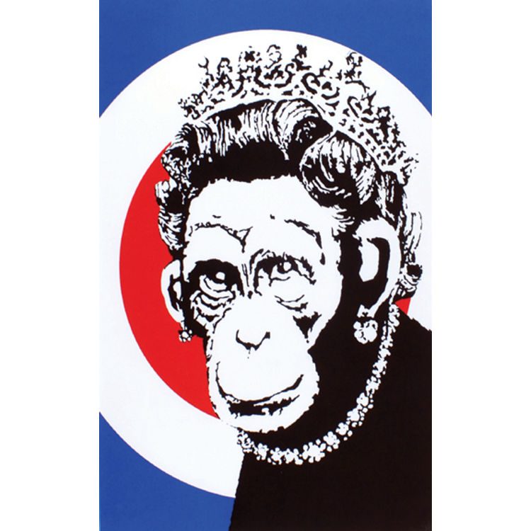 Monkey Queen by Banksy