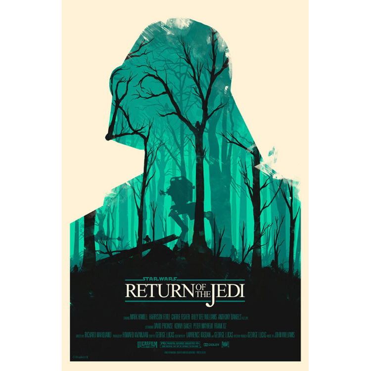 Return of the Jedi by Olly Moss