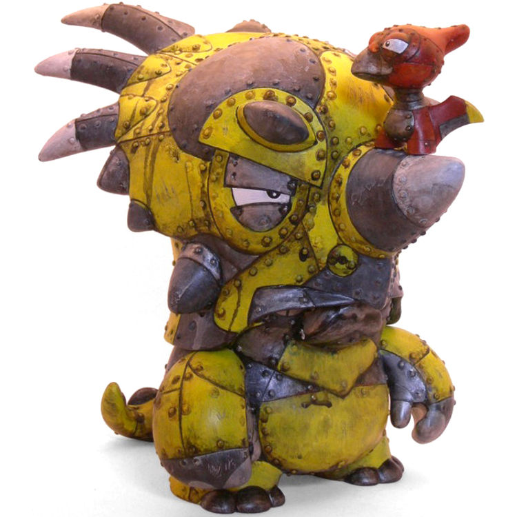 Styracosaur Troop Stewie and Pteranodun Scout Tara by Southerndrawl