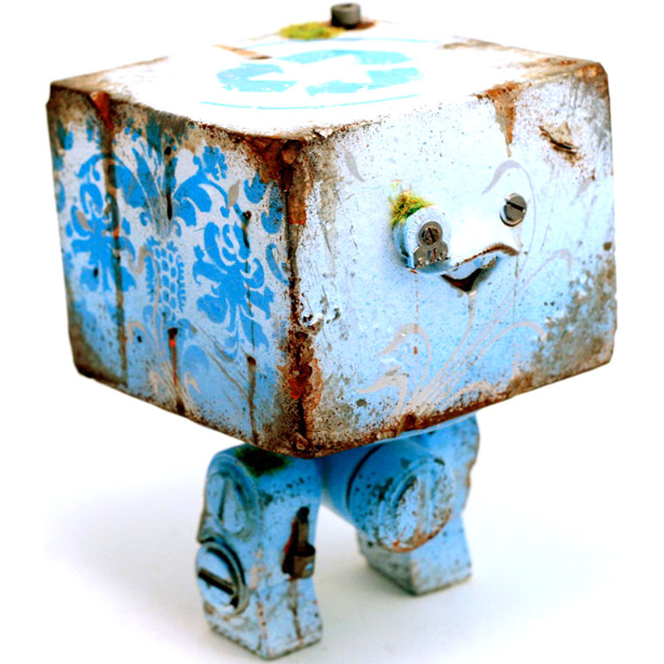 Square - Blue Haze by Cris Rose