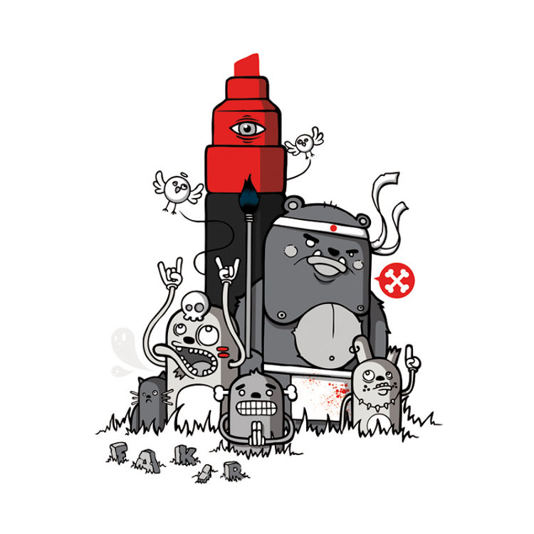 Posca Is Our God by FAKIR