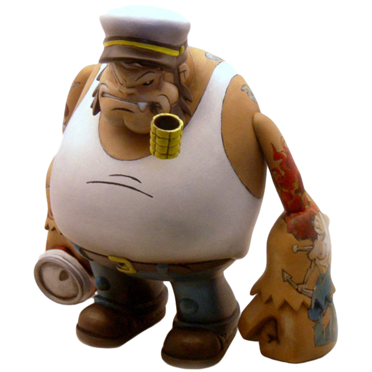 Popeye, after the cameras stopped rolling