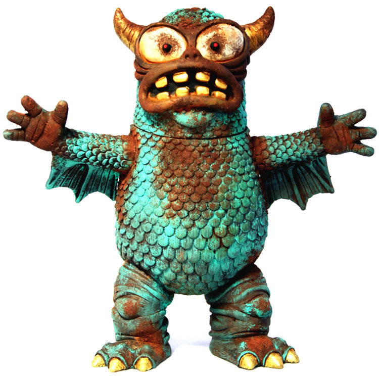 Vintage Gold-horned Greasebat by DrilOne