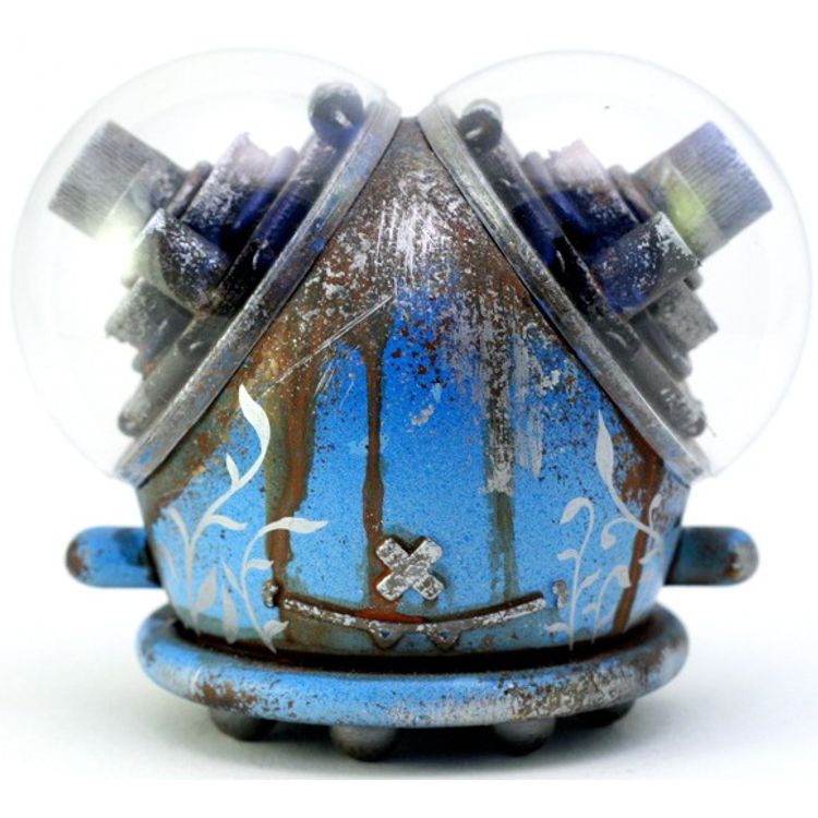 Buffup Robobrains - Blue by Cris Rose