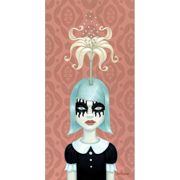 Somewhere Under the Rainbow, Pink by Tara McPherson