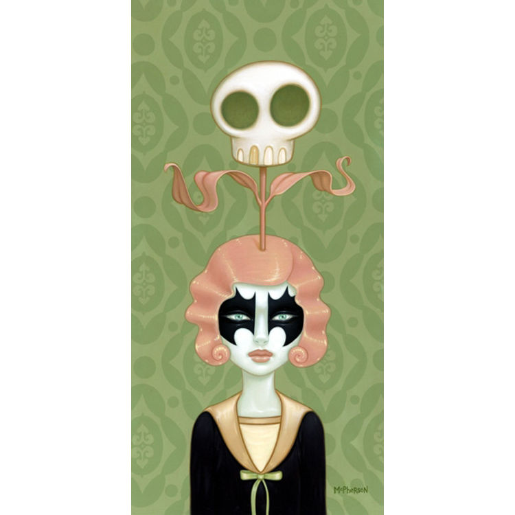 Somewhere Under the Rainbow, Green by Tara McPherson