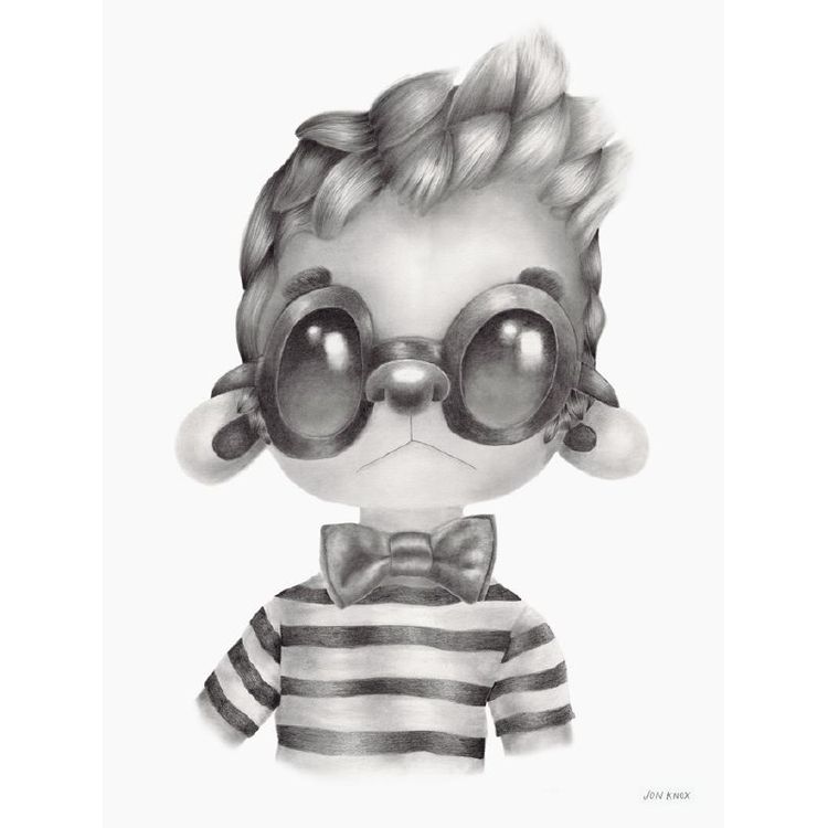 Boy in Chanel Knockoffs by Jon Knox (Hello Brute)