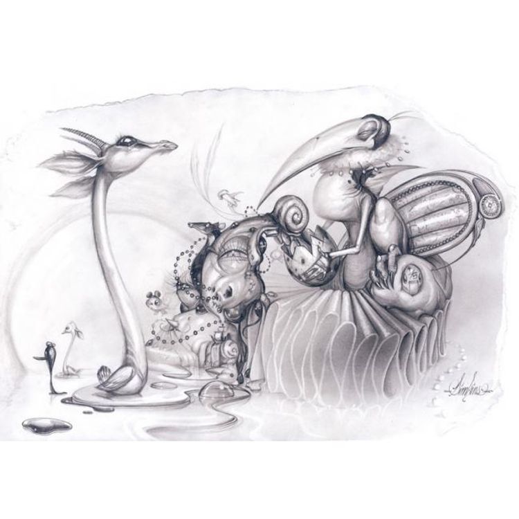 In the Court of Bad Habits by Craola (Greg Simkins)