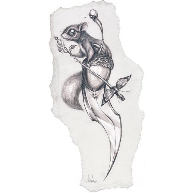 Nutsy's Knife by Craola (Greg Simkins)