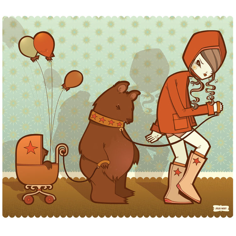 Bear Parade by Julie West