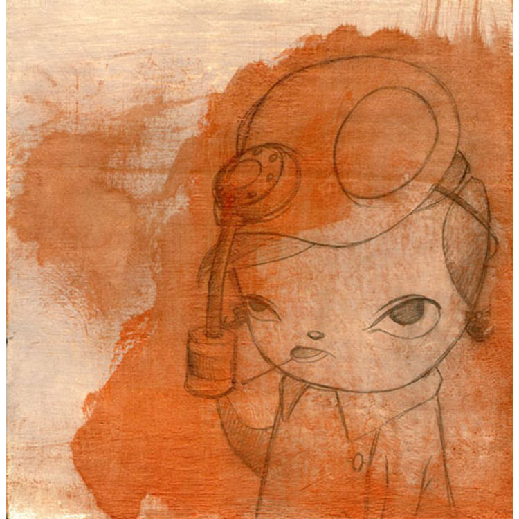 Hazel Study by Kathie Olivas