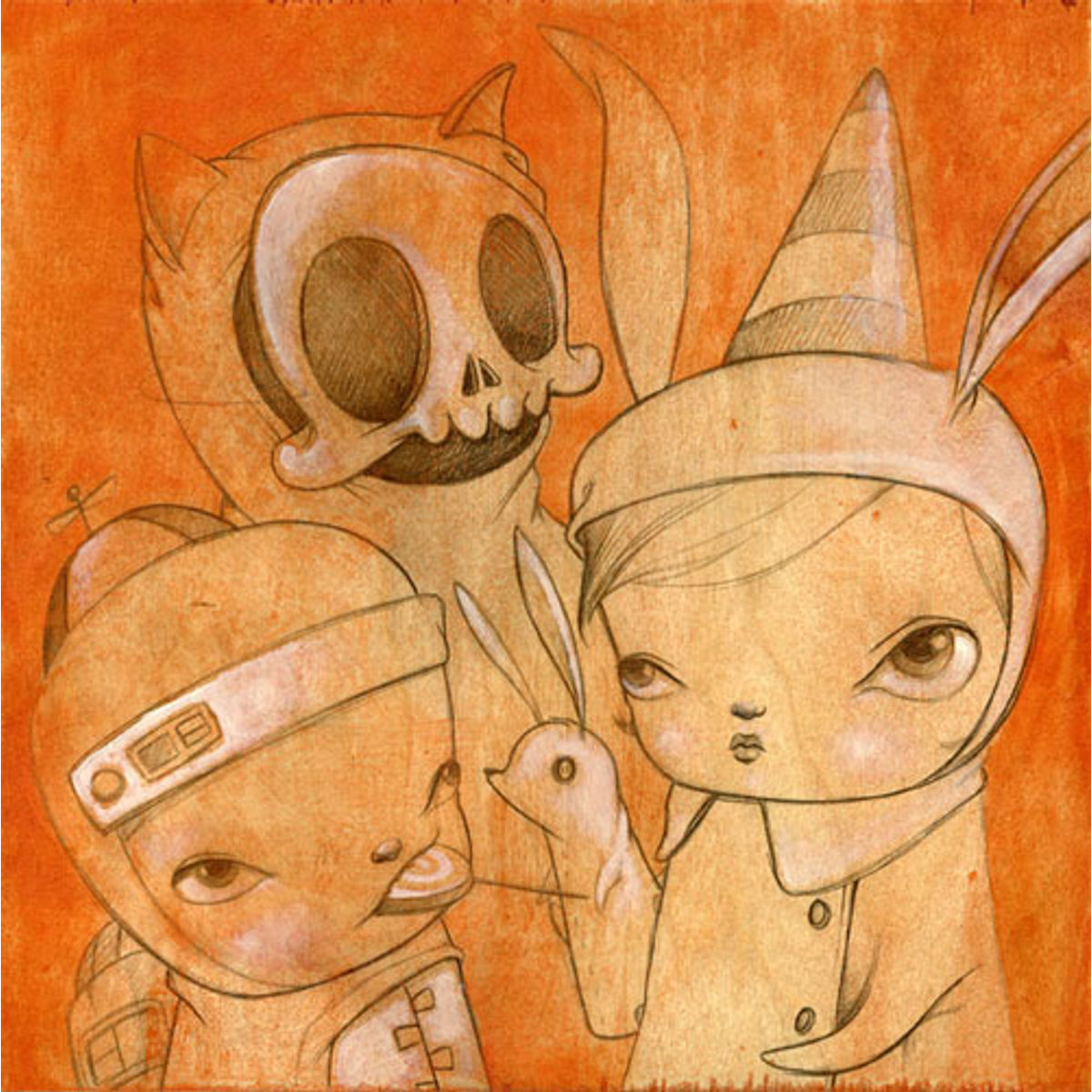 Sibling Portrait Study