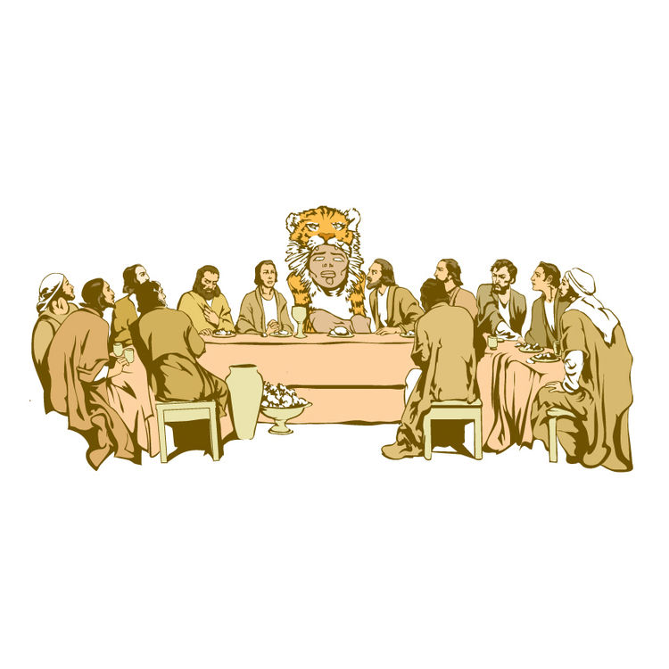 Last Supper by Sam Flores