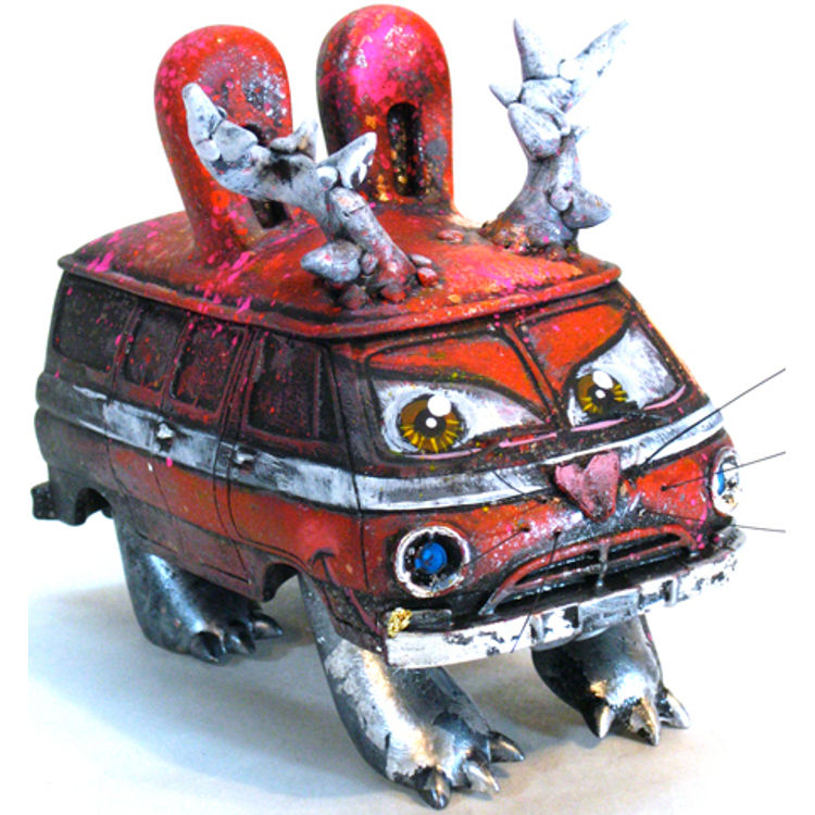 Jackalope Van - Red by Leecifer