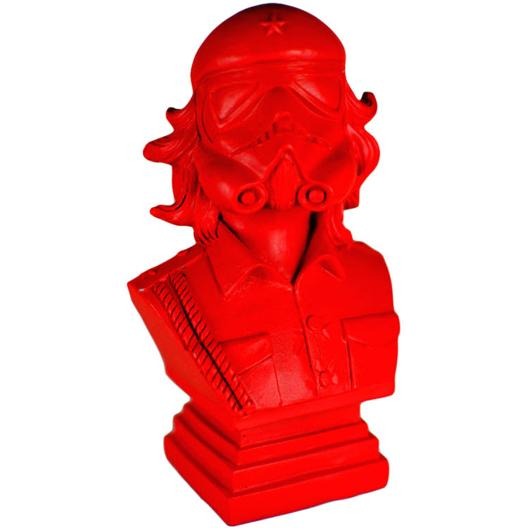 CheTrooper Bust - Red by UrbanMedium