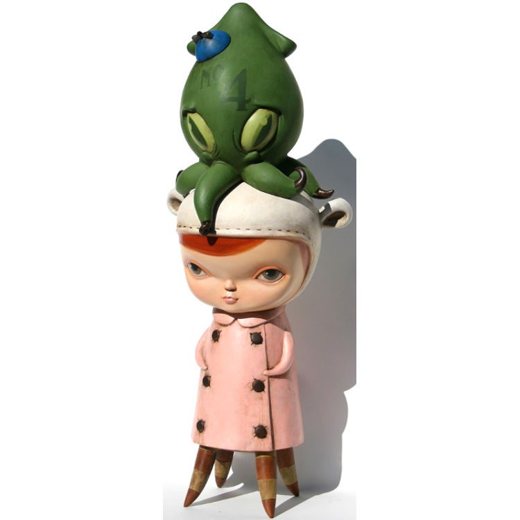 Lizzie & Junior No. 4 Pink/ Green by Brandt Peters