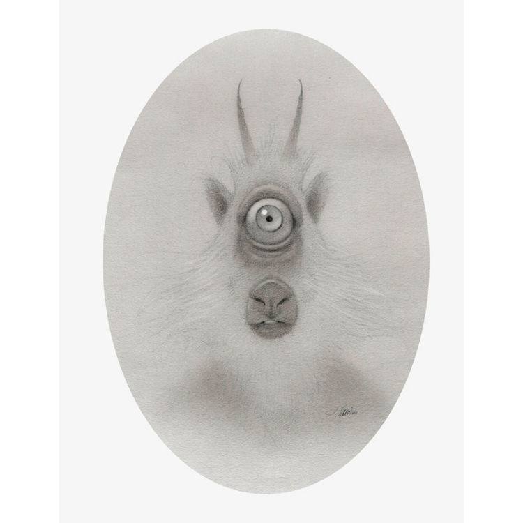Phineas the One Eyed Goat by Travis Louie