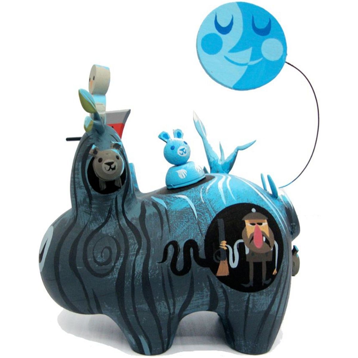 Wood Labbit - Moonglow