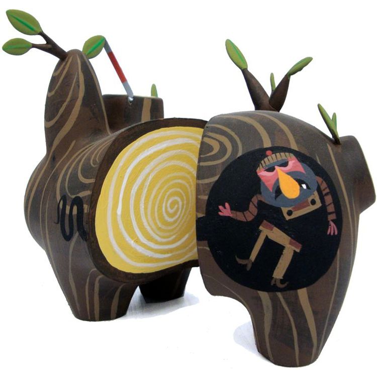 Wood Labbit - Chopped by Amanda Visell