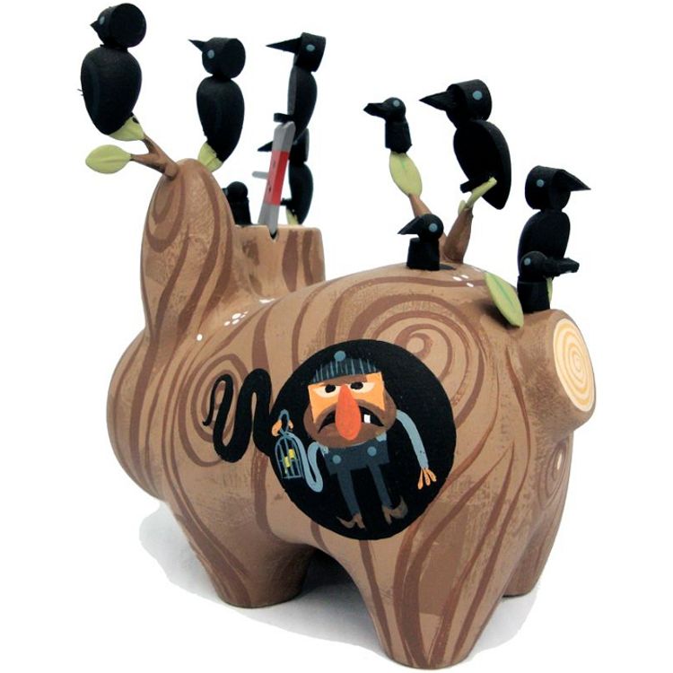 Wood Labbit - The Birds by Amanda Visell