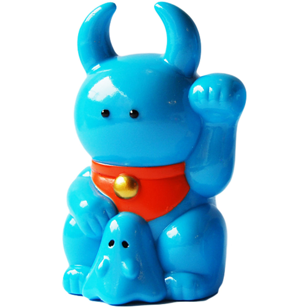 Fortune Uamou - Kaiju Blue (Red Scarf)