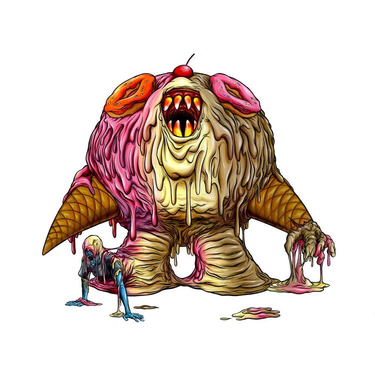 The Aroma by Alex Pardee