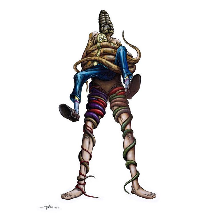 The Poisonous Hug by Alex Pardee
