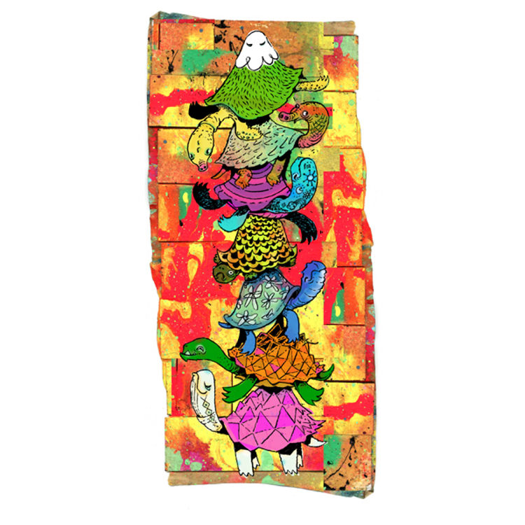 Turtle Pile Up by Bwana Spoons