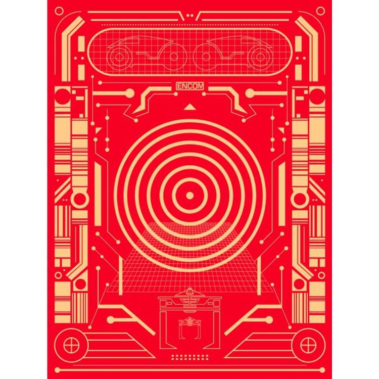 Encom - Red by Brandon Schaefer