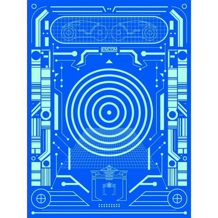 Encom - Blue by Brandon Schaefer