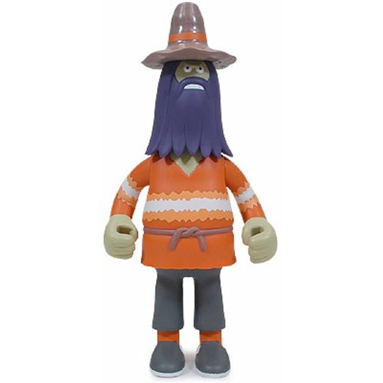 Bearded Prophet - Orange by James Jarvis