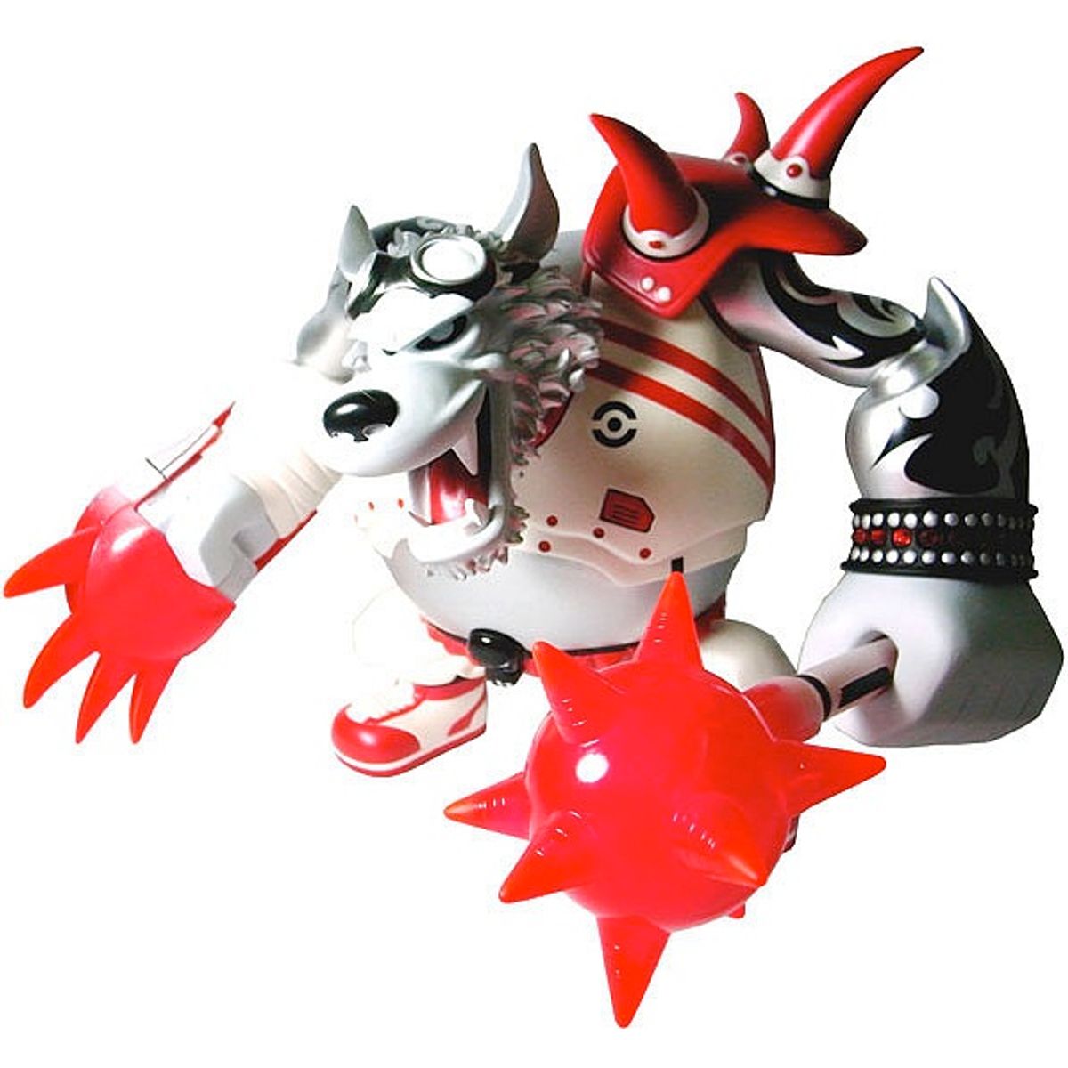 Da Fighter Lupus - Grey/Red