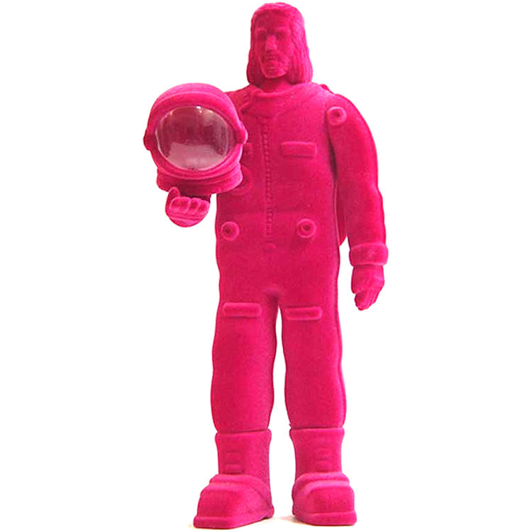 Astronaut Jesus - Pink Flocked by Doma