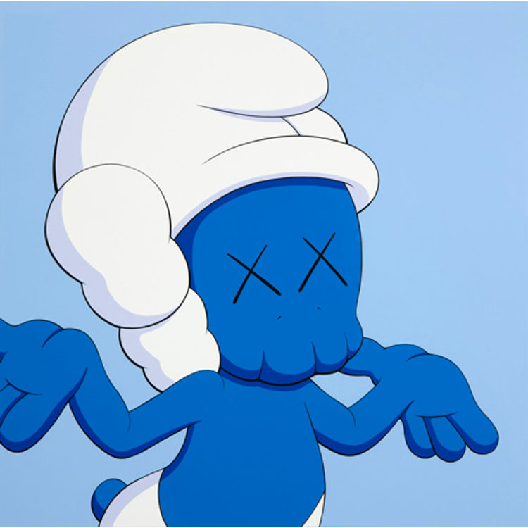Kurf (Spilt Milk) by Kaws (Brian Donnelly)