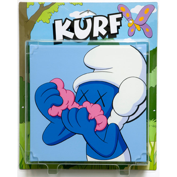 Kurf (Pink Stuff) by Kaws (Brian Donnelly)