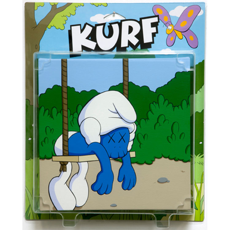 Kurf (Swing) by Kaws (Brian Donnelly)