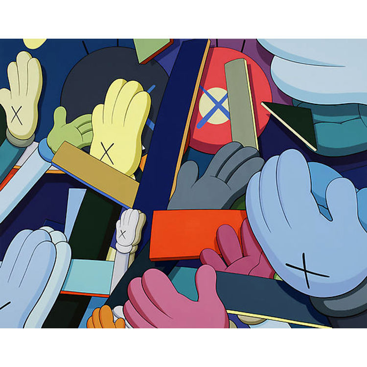Curtains by Kaws (Brian Donnelly)
