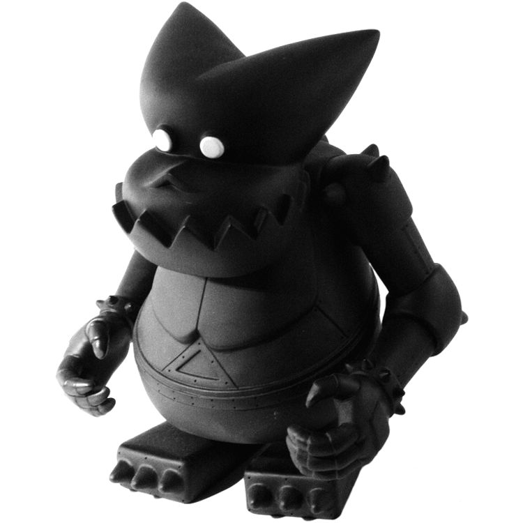 Mekaru Kun - Black /w White Eyes by Hikaru Iwanaga