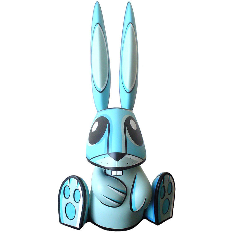 Mr. Bunny - Blue by Joe Ledbetter
