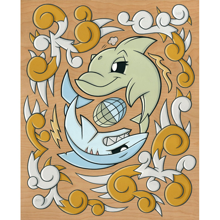 Aquatic Duality by Joe Ledbetter