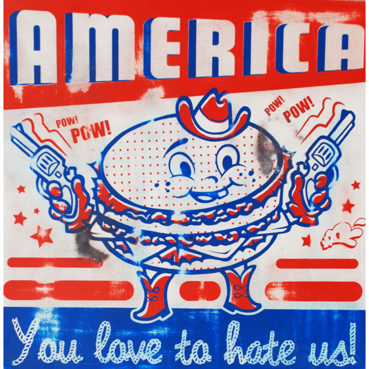 Postcards from America #1 by Tristan Eaton