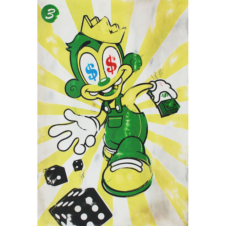 TD Billy Bananas - Lucky Billy by Tristan Eaton