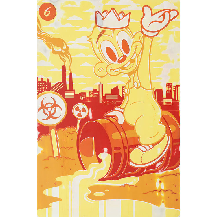 TD Billy Bananas - Toxic Billy by Tristan Eaton