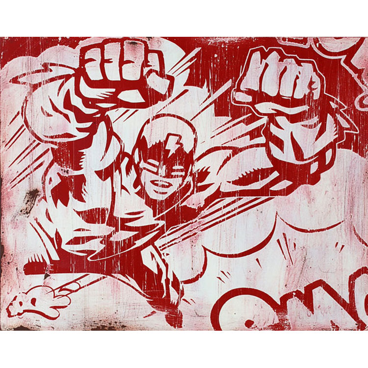 Thunderman -Red by Tristan Eaton
