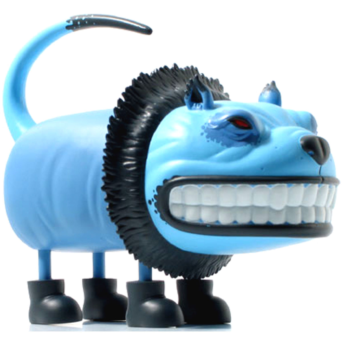 Booted Glamour Cat - Indigo